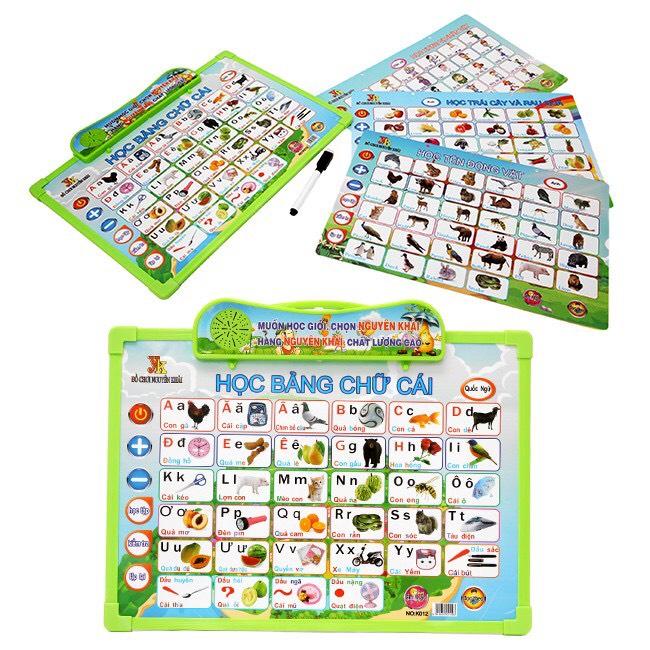 Bảng Chữ Cái Điện Tử Thông Minh - Bé Học Chữ Cái, Khám Phá Thế Giới Xung Quanh.Babibo.Kids