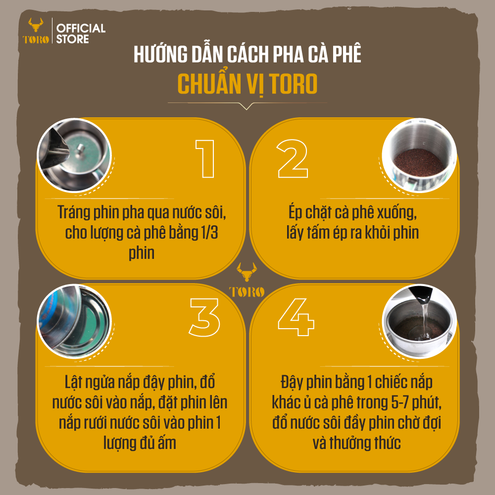 Cà Phê Bột Toro Awake Nguyên Chất 100% | TORO FARM