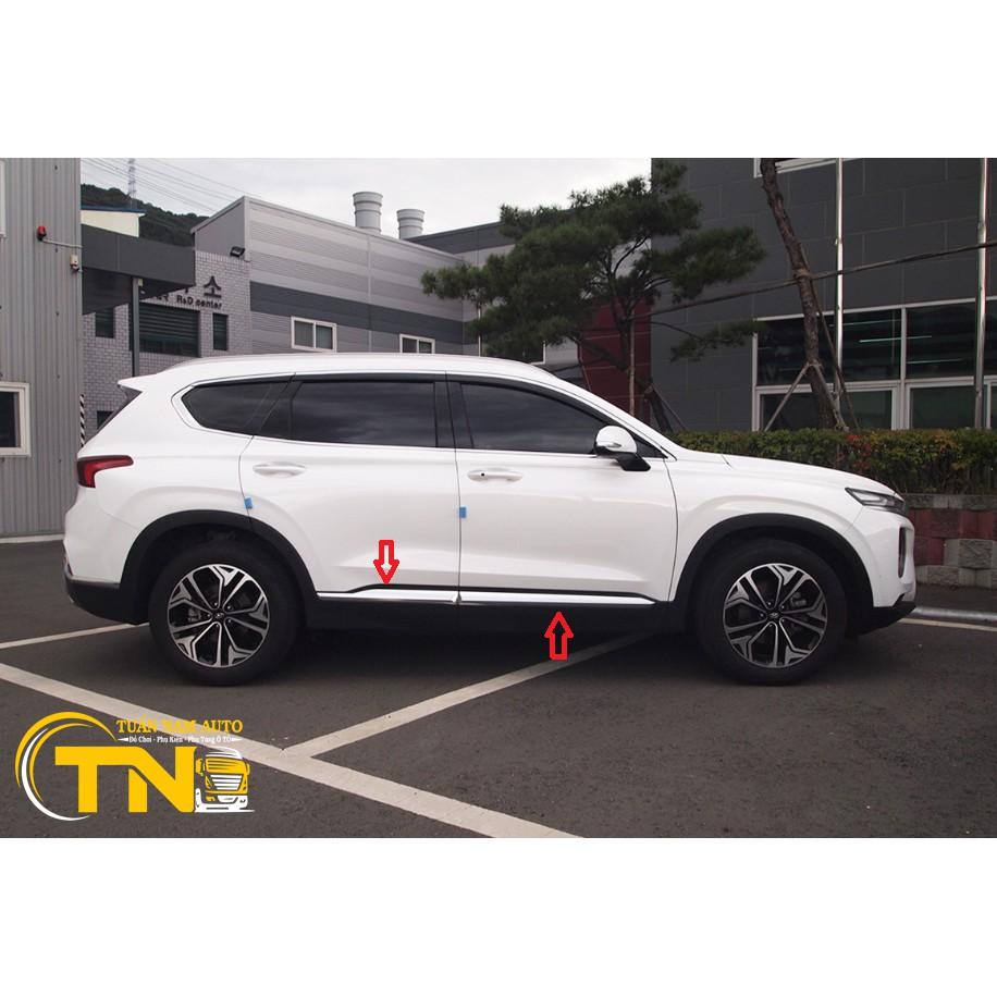 NẸP CHÂN CÁNH CỬA SƯỜN cho XE HYUNDAI SANTAFE 2020, 2019,2018