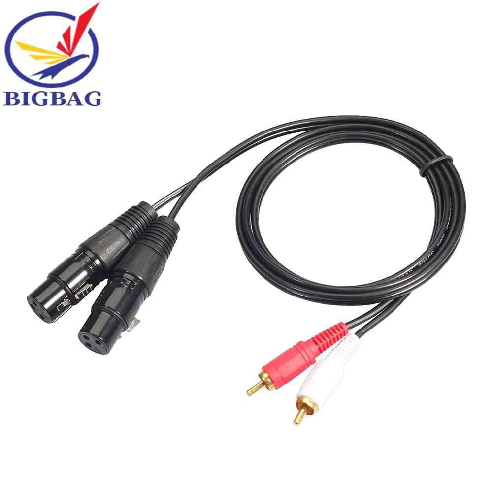 Dây Cáp Âm Thanh RCA Kép Dài 1.5m 5ft