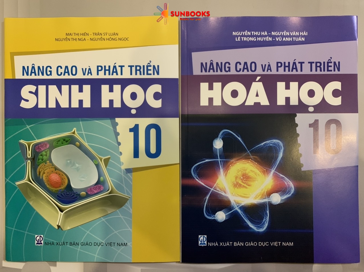 Combo 2 cuốn Nâng Cao Và Phát Triển Sinh Học và Hoá Học 10