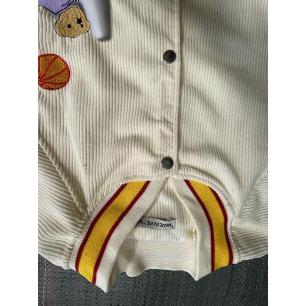 Áo khoác Bomber Nhung Gân Gấu Aokiji Cặp Đôi Nam Nữ HOT RẺ ĐẸP Áo Khoác Có Túi Trong Chống Nắng - Unisex Nhung Jacket - THIÊN HÀ SHOP ÁO KHOÁC BOMBER NHUNG GÂN
