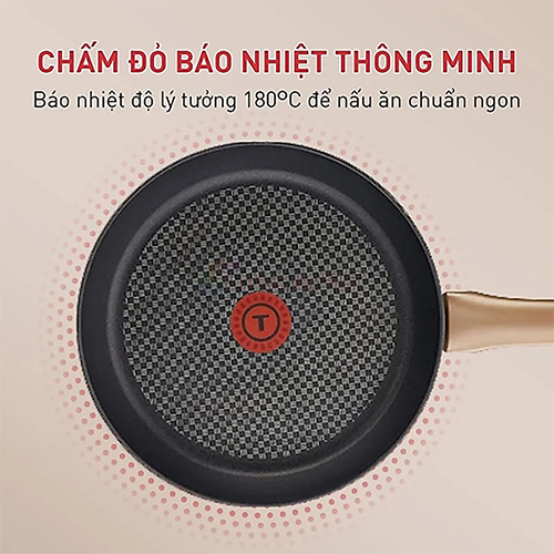 Chảo chiên chống dính đáy từ Tefal Sensations 24cm H9100414/26cm H9100514/28cm H9100614 - Hàng chính hãng