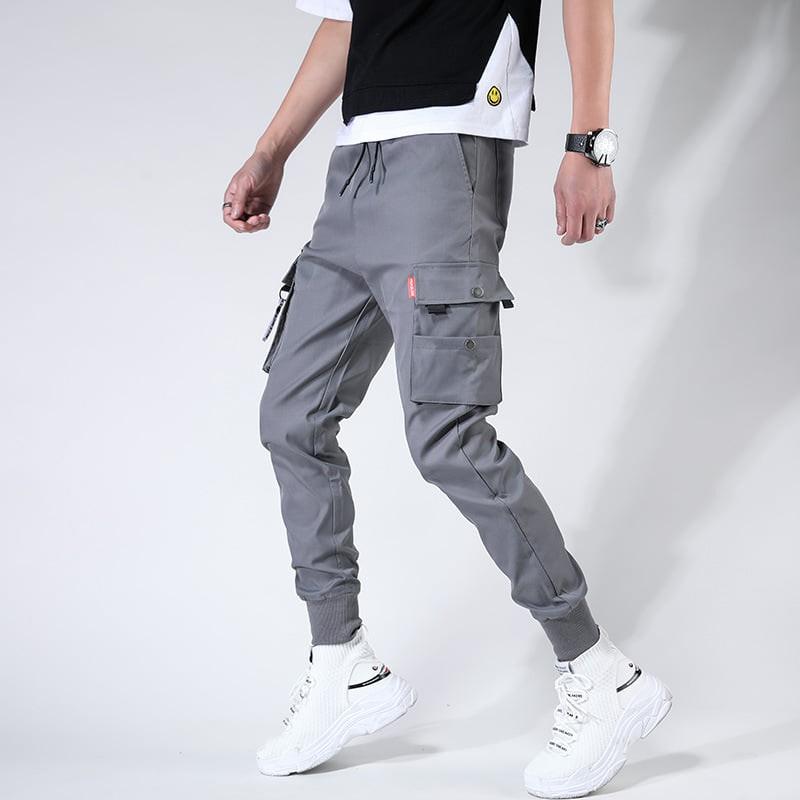 Quần jogger quần jogger kaki túi hộp phối dây cực ngầu
