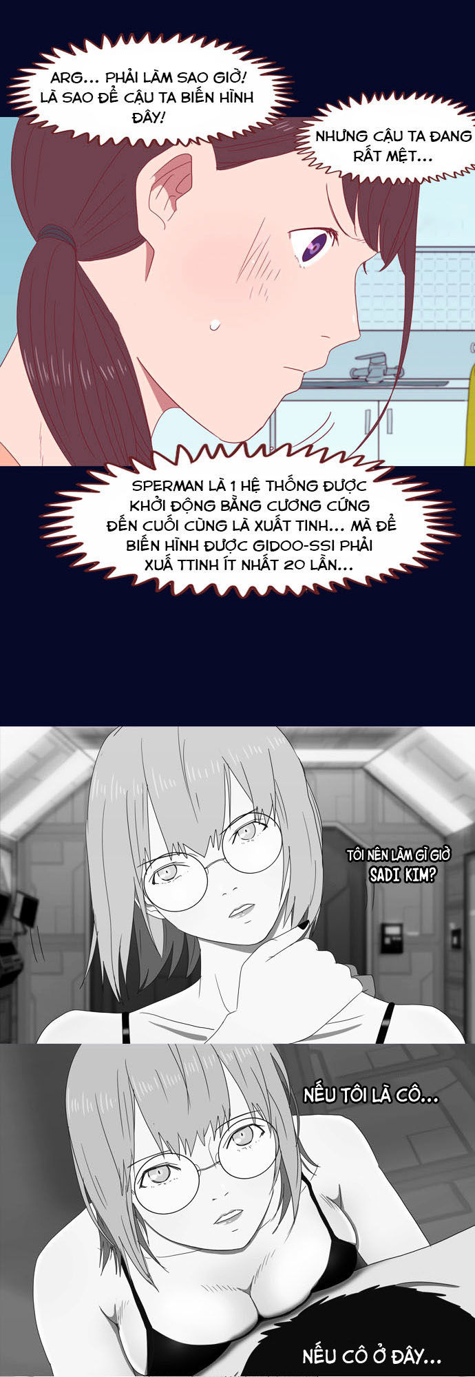 siêu nhân tinh trùng chapter 16 23
