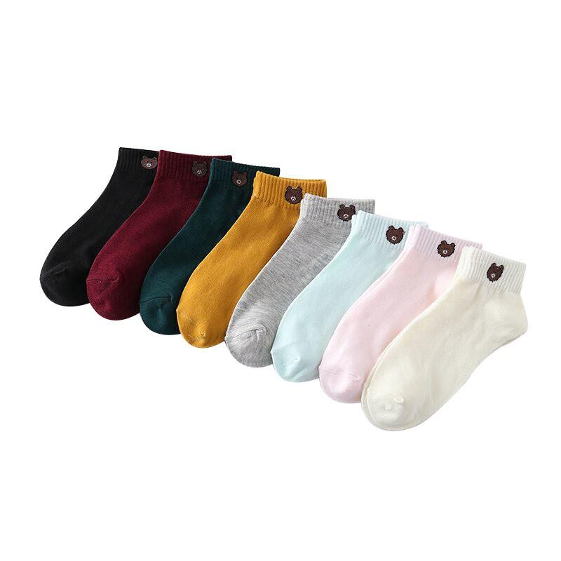 Combo 10 Đôi Tất Hình Gấu Xinh Xắn