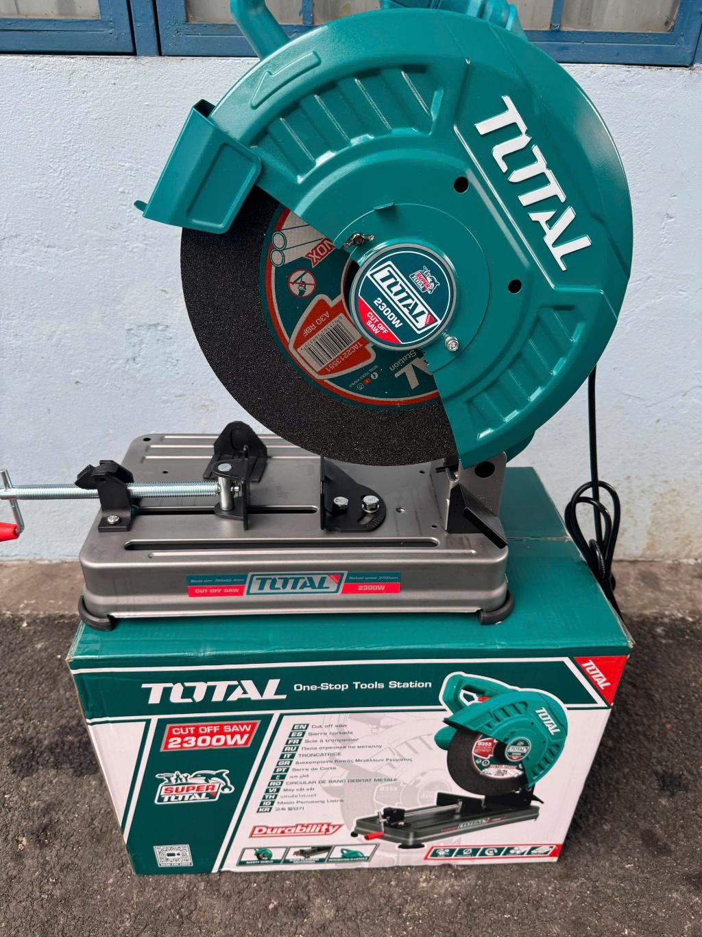 MÁY CẮT SẮT 2300W TOTAL TS223558T - HÀNG CHÍNH HÃNG