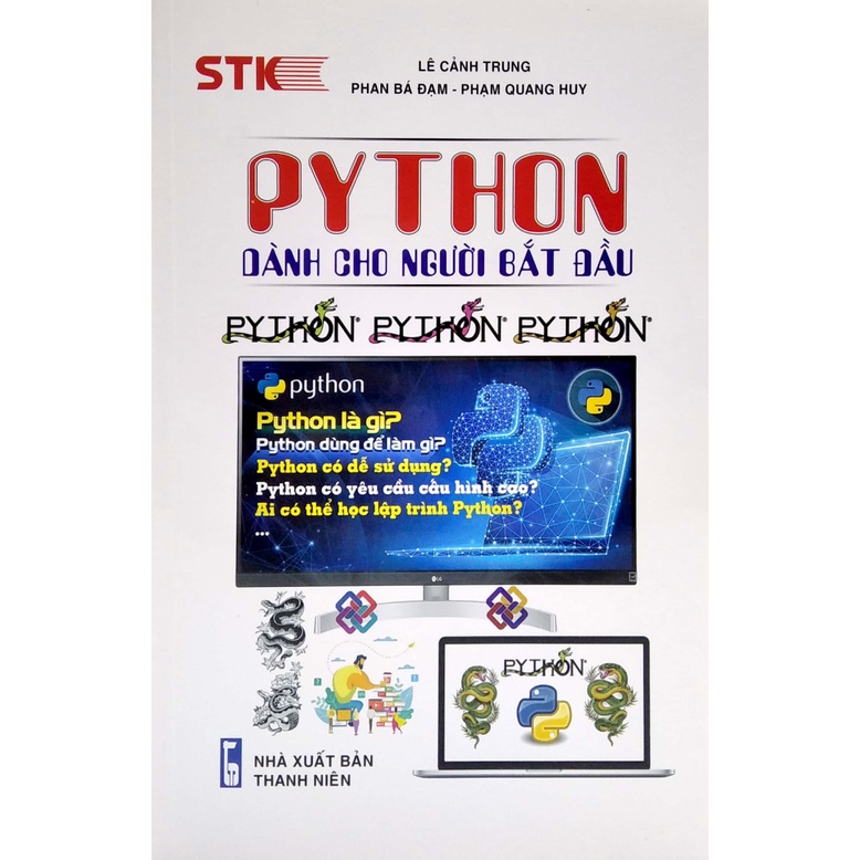 Sách - Combo 2 Cuốn: PYTHON Dành Cho Người Bắt Đầu + Lập Trình Cơ Bản - Tự Học PYTHON Bằng Hình Ảnh (STK)