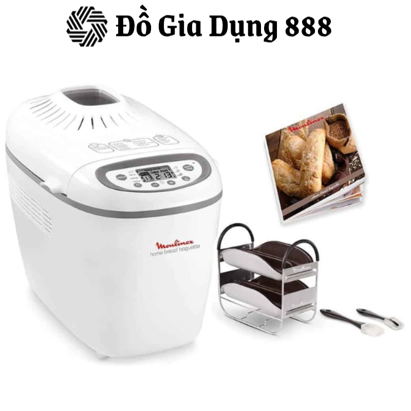 Máy Làm Bánh Mì Tự Động MOULINEX OW6101, Nhập Đức, BH 12 Tháng