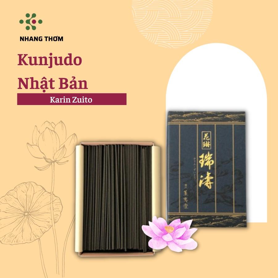 Nhang thơm cao cấp KARIN ZUITO thương hiệu Kunjudo Nhật Bản