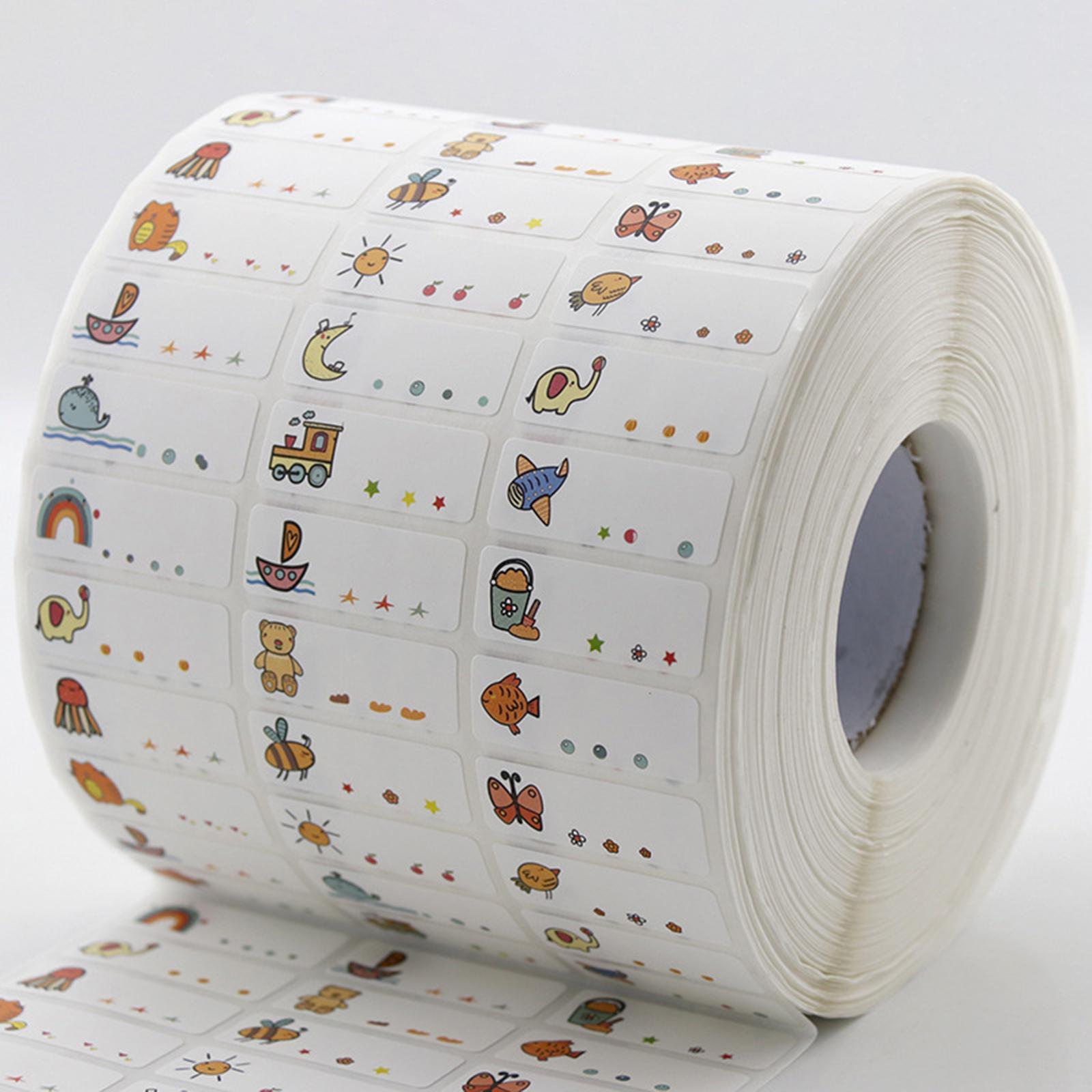 Name Labels Daycare Stationery Customize Stickers for Children School Office