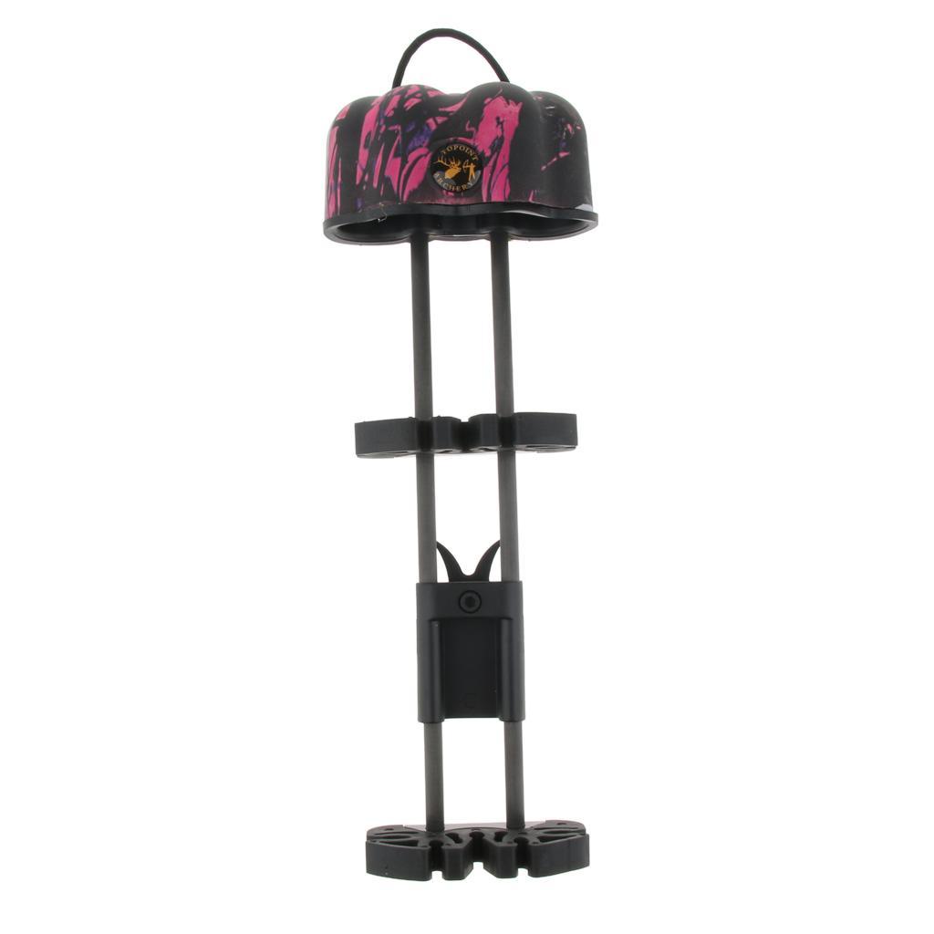 Aluminum Compound Bow 5 Arrow Quiver Holder Quick Connect