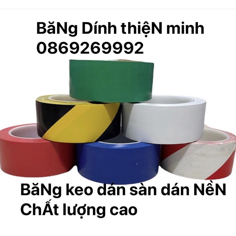 Băng keo dán nền dán sàn các màu khổ 48mm x 33m vs 18m