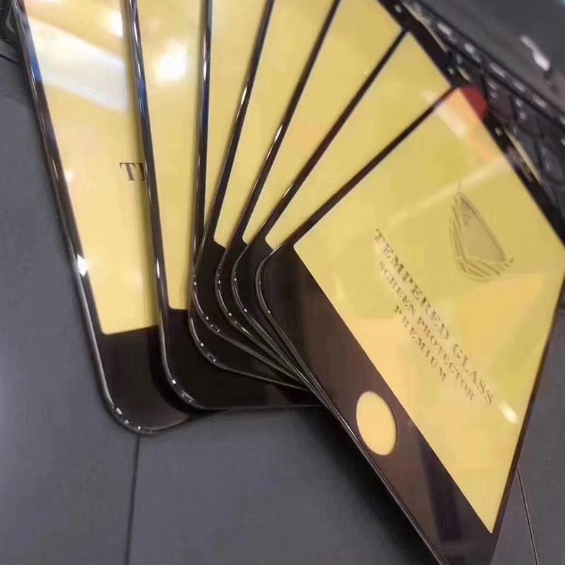 Kính Cường Lực Dành Cho Iphone 12 12 Pro 12 Promax OG Vàng Full Màn Chống bể viền - cảm ứng mượt