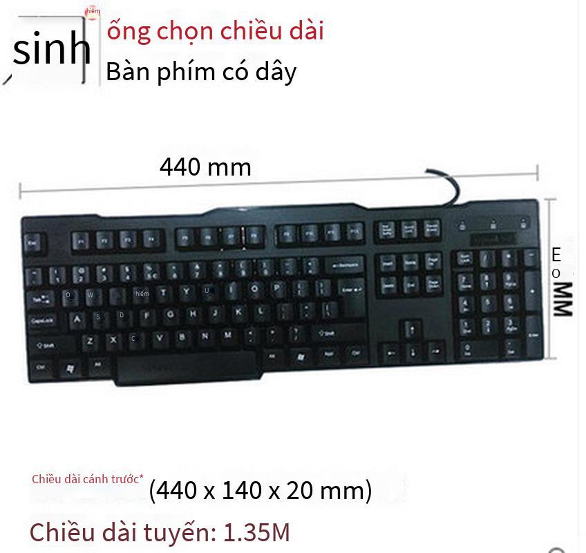 Đặc biệt Lisheng KB-202 bàn phím máy tính xách tay bàn phím máy tính để bàn bàn phím máy tính USB bàn phím có dây văn phòng nhà