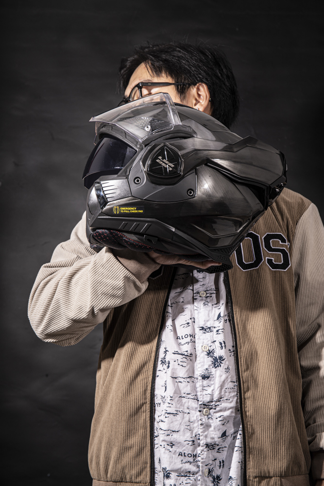 Mũ Bảo Hiểm Fullface Lật Hàm 180độ LS2 FF901 Advant X Fiberglass - Sợi thuỷ tinh