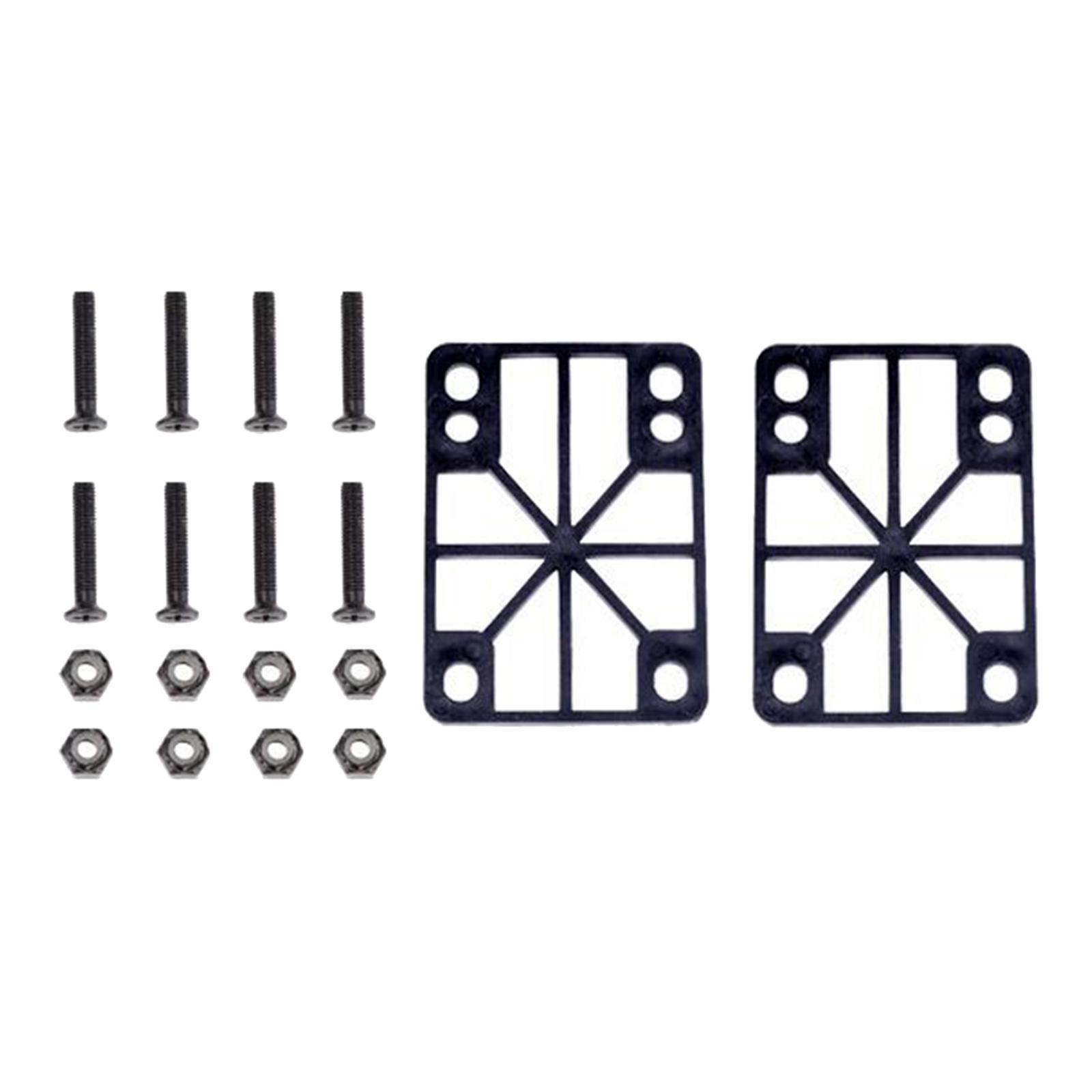 Skateboard Riser Pad Longboard Shock Pad Cruiser Hardware