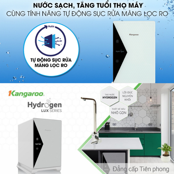 Máy Lọc Nước KANGAROO HYDROGEN KG100HU - Hàng Chính Hãng