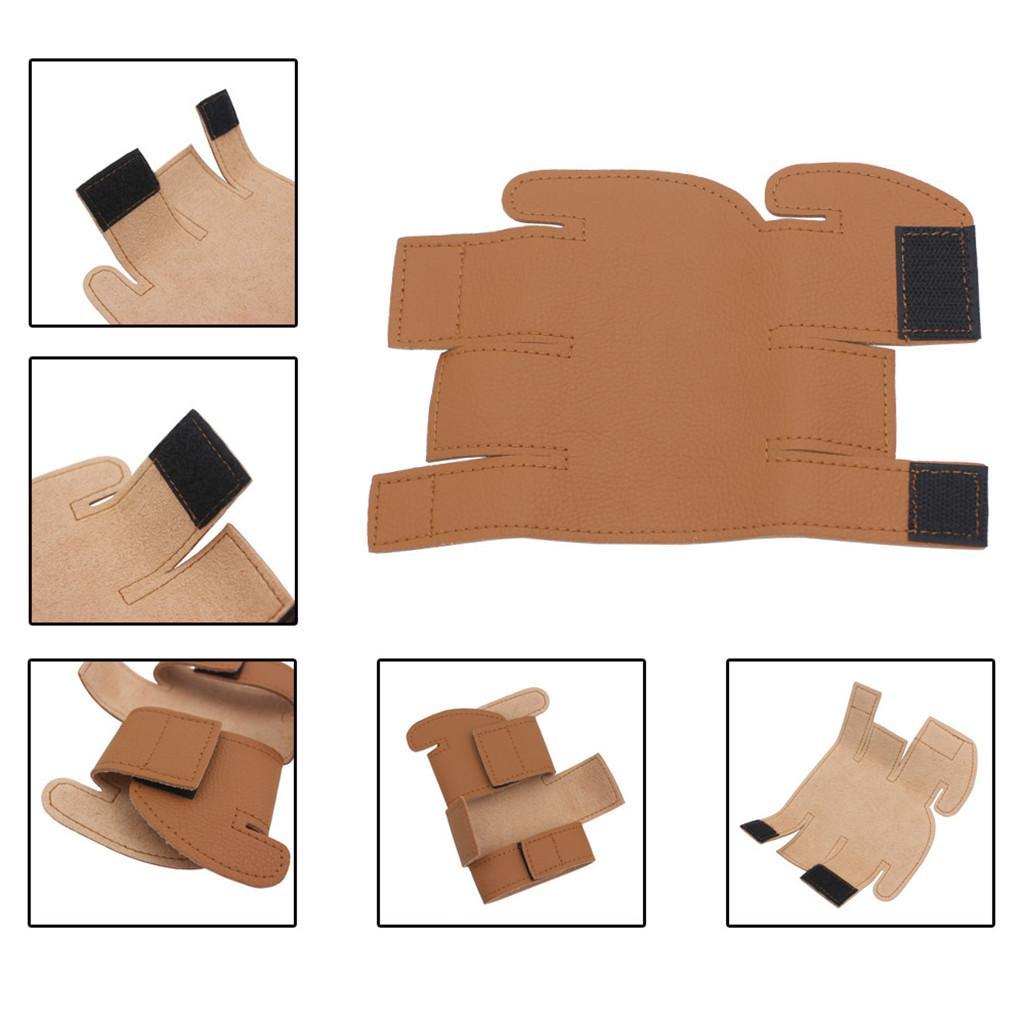 Brown Protection Custom Faux Leather Cover  Guard for Trumpet Parts