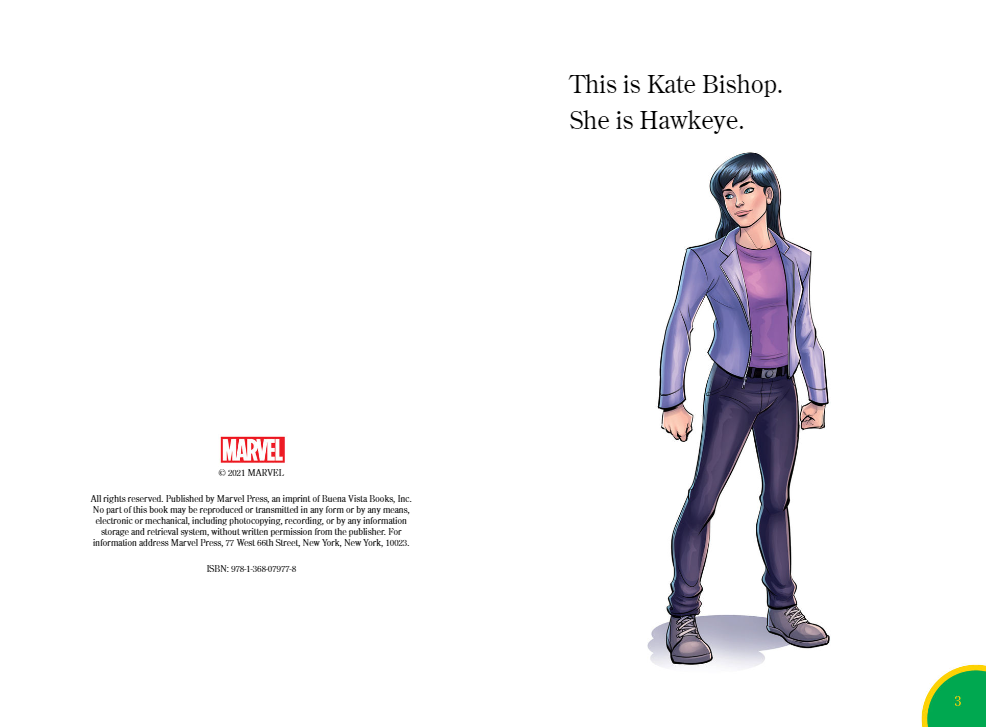Hình ảnh World Of Reading Level 1: This Is Kate Bishop: Hawkeye