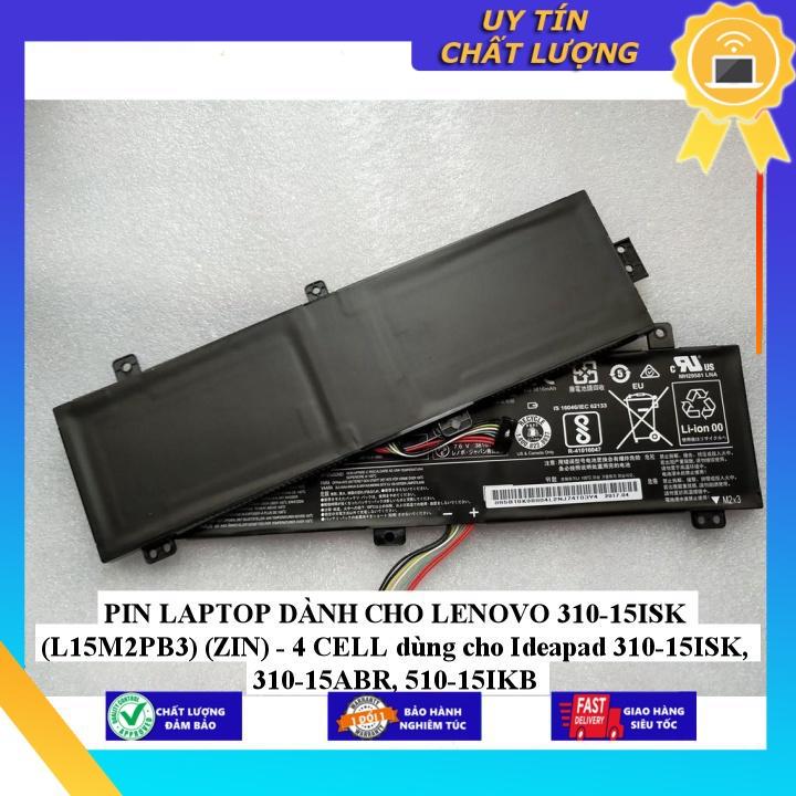 PIN LAPTOP dùng cho LENOVO 310-15ISK (L15M2PB3) dùng cho Ideapad 310-15ISK, 310-15ABR, 510-15IKB - Hàng Nhập Khẩu New Seal