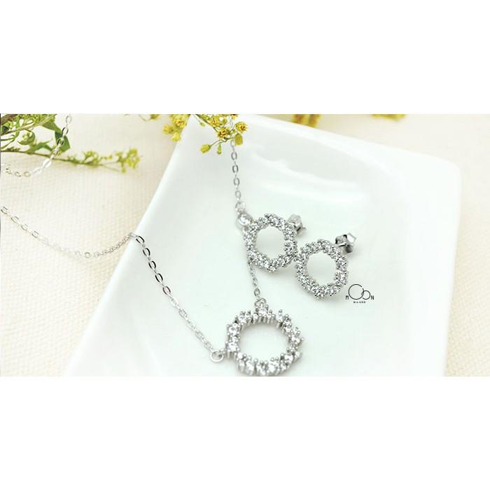 Bông tai bạc Huyền Thoại Biển Xanh