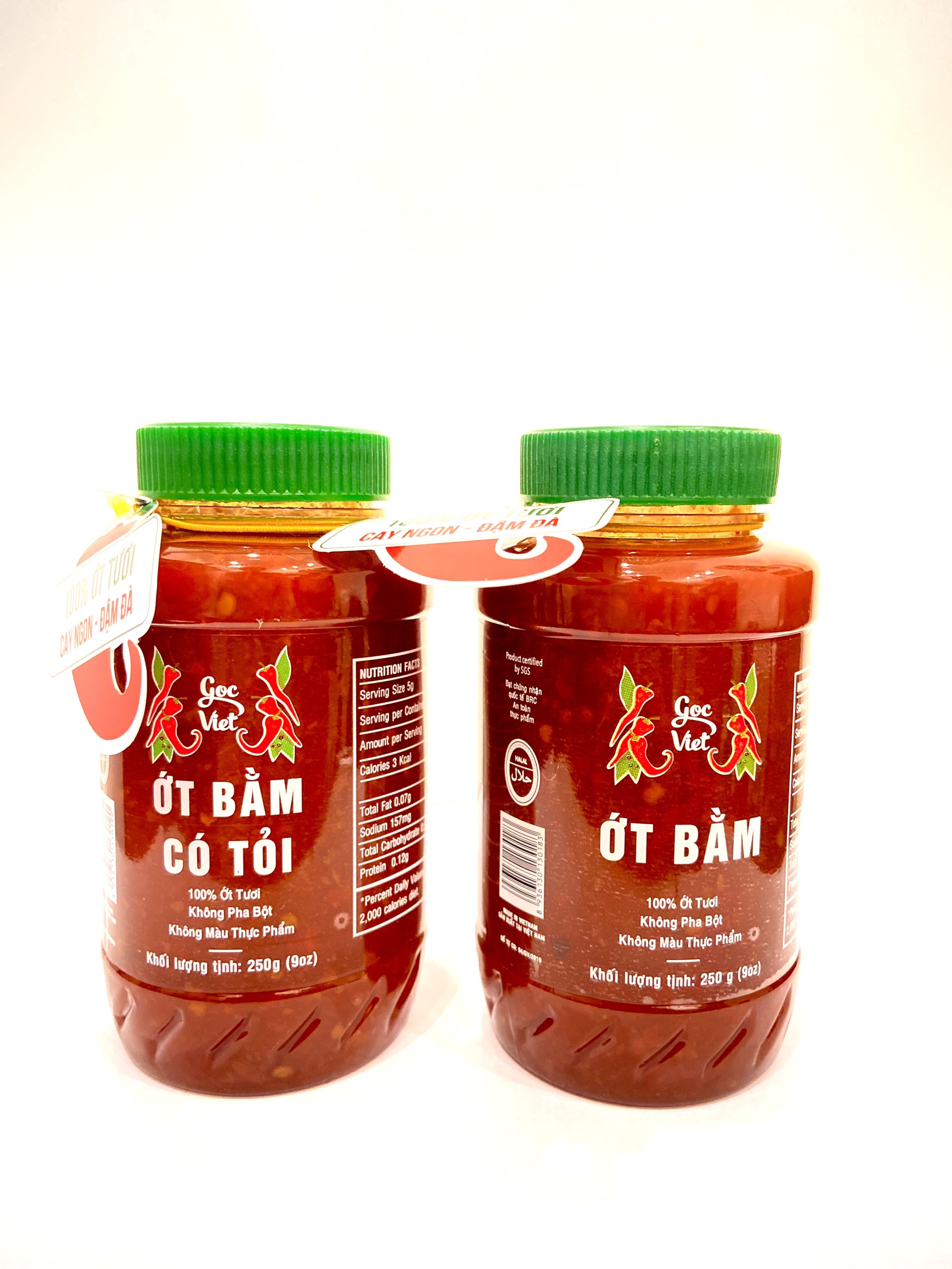 Ớt Bằm Không Tỏi Gốc Việt 250g