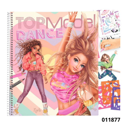 BST thiết kế thời trang DANCE Colouring Book TOPMODEL TM011877