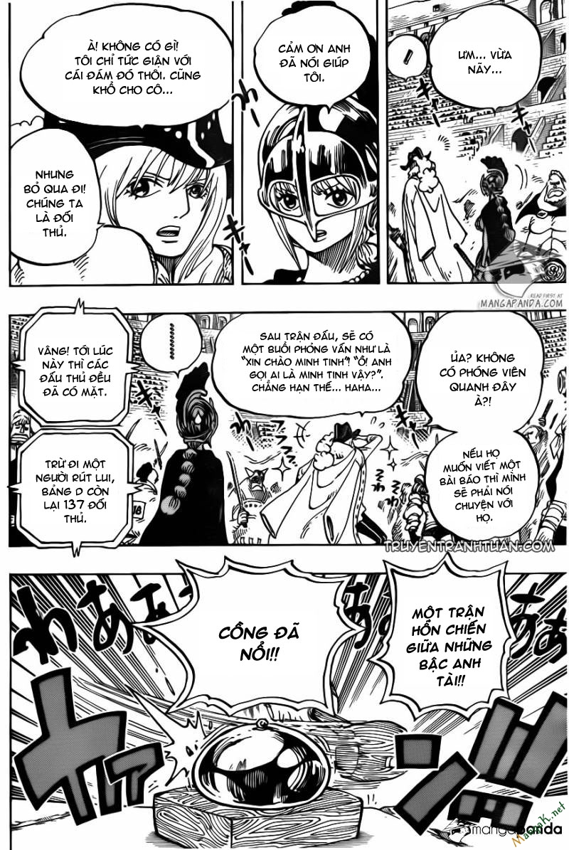 One Piece Chapter 722 - Trang 10