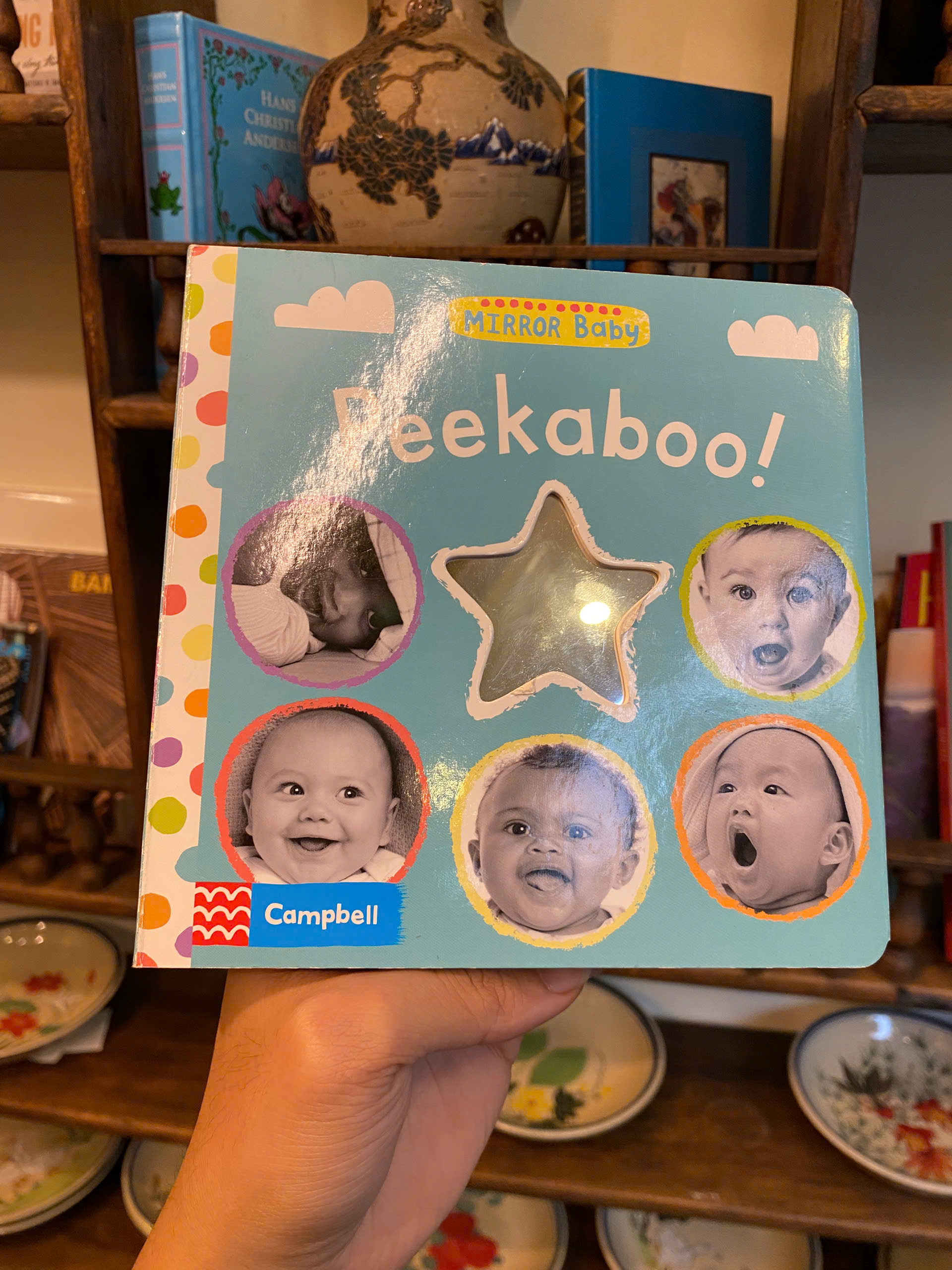 Sách - Mirror Baby: Peekaboo! by Campbell Books - Children/Picture/Education book in English