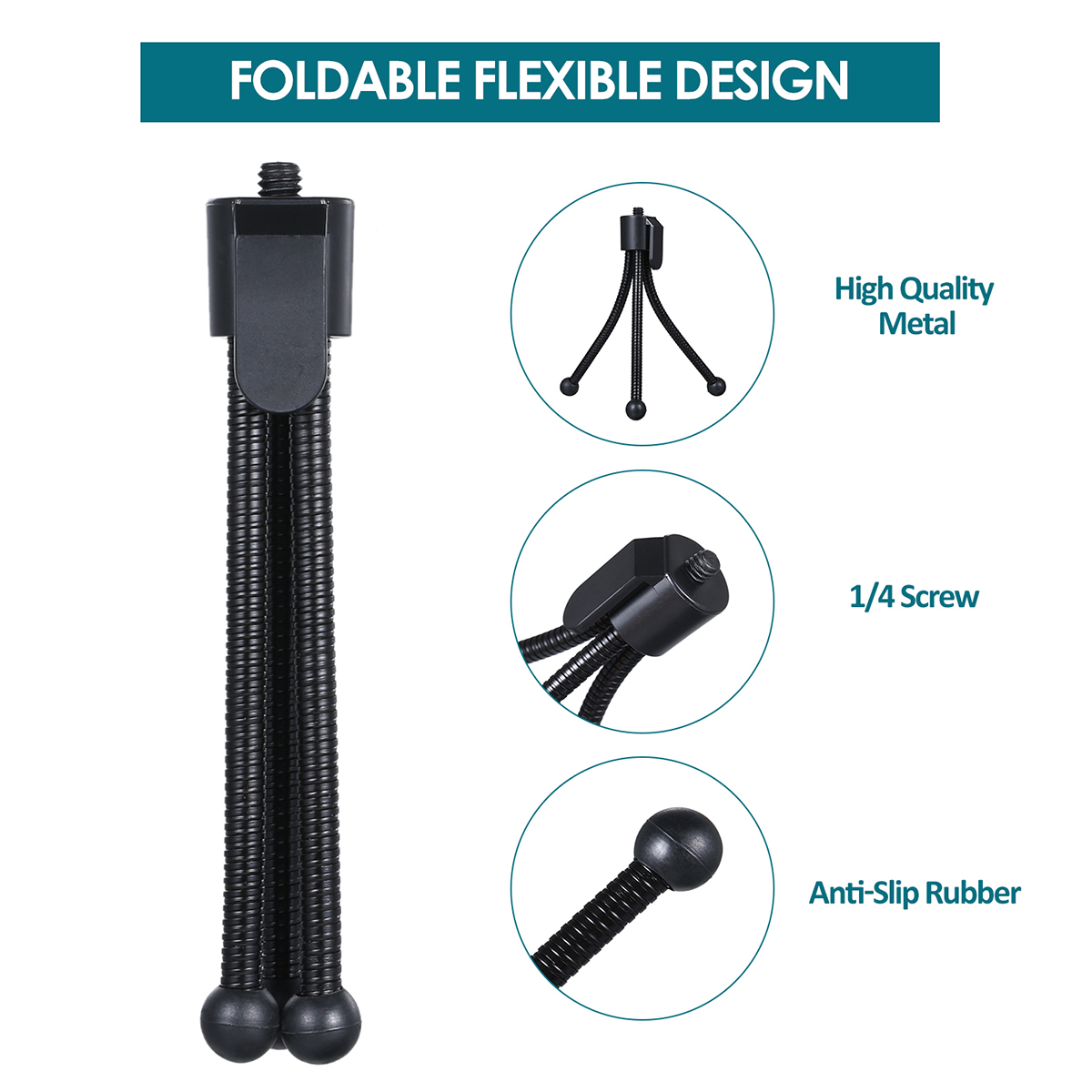 Chân Đế Máy Tính Để Bàn Mini Có Lỗ Vặn 1/4 Inch