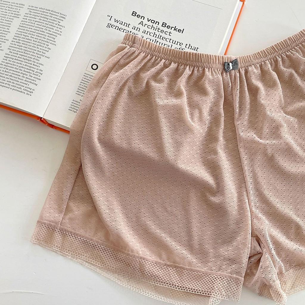 Quần Short Nữ Vải Lưới Mặc Hè Siêu Mát QS05