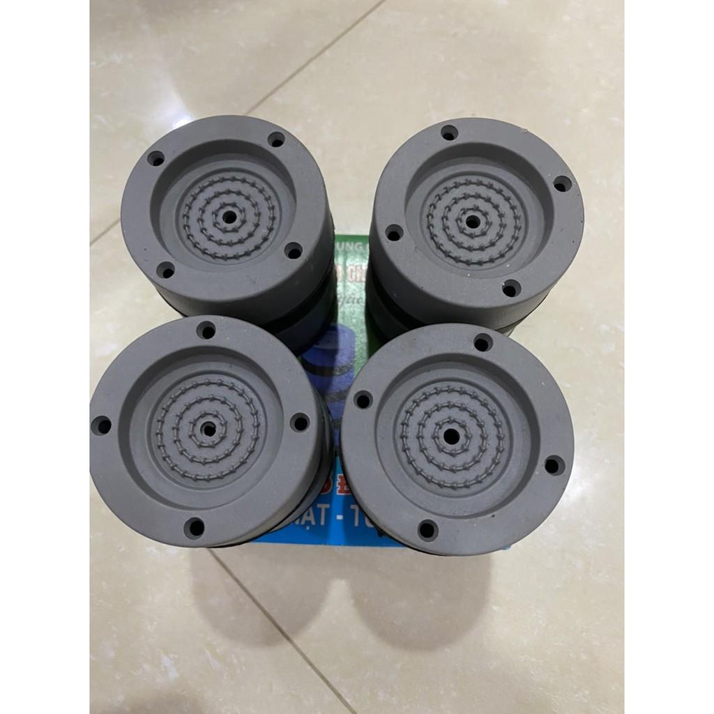 Bộ Chân Máy Giặt 4 Miếng Cao Su Cao Cấp Chống Ồn Chống Rung
