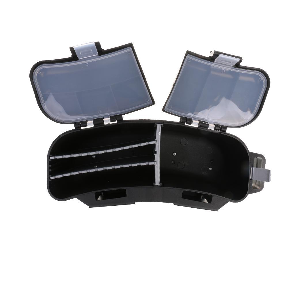 Fishing Boxes Fish Lures Hooks Baits Tackle Waist Storage Case with Belt