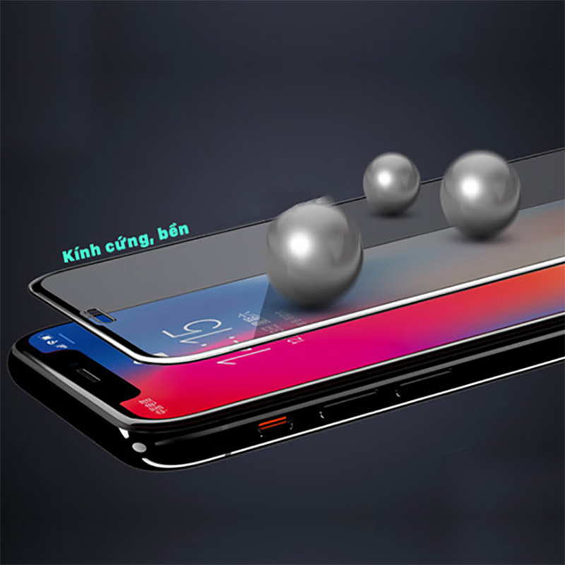 Miếng dán Cường Lực Full dành cho 7 plus / 8 plus - Hàng Chính Hãng