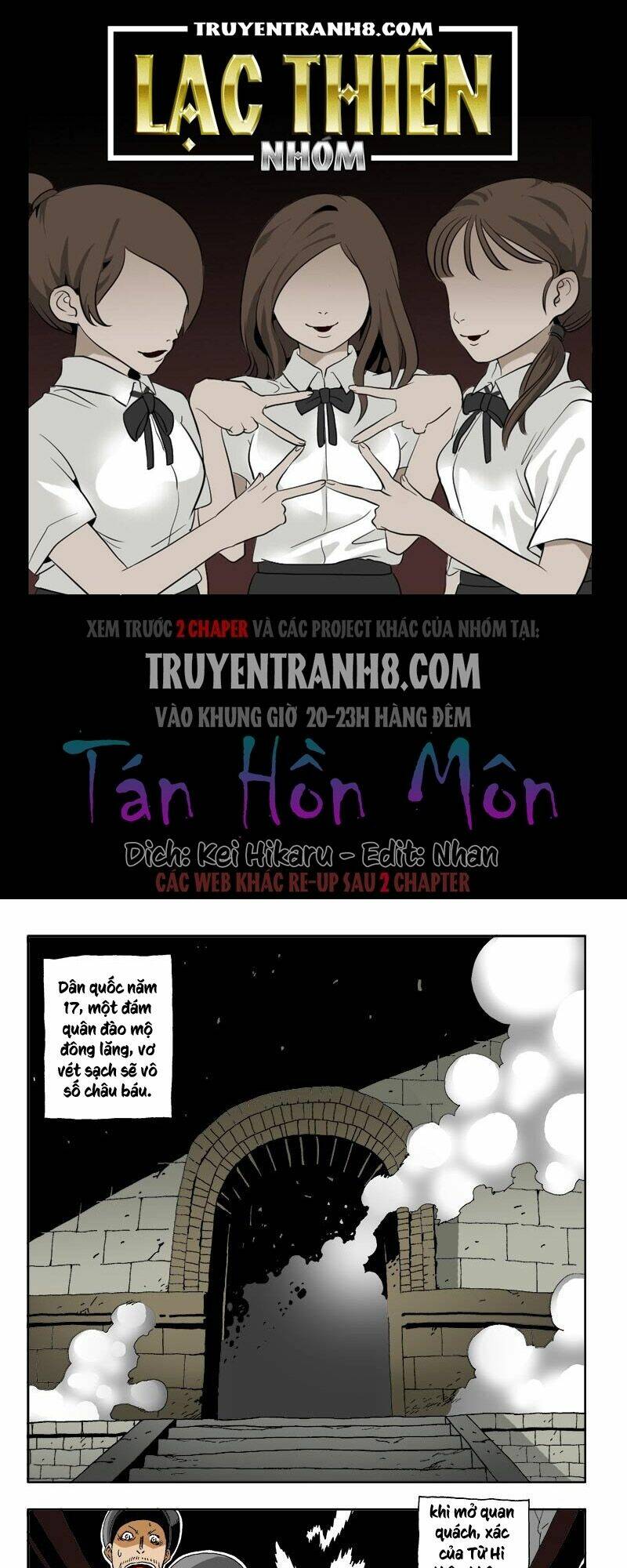 táng hồn môn chapter 1 2