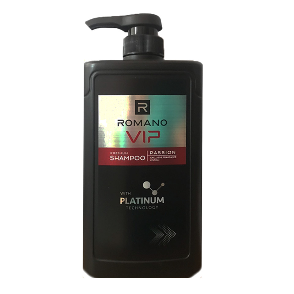 Dầu gội nước hoa  cao cấp Romano Vip Pasion 650ml