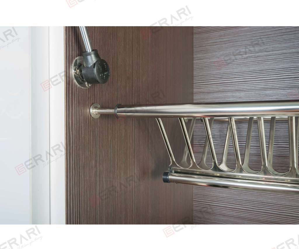 Giá đựng bát 2 tầng bằng inox định dạng chữ V thương hiệu Gerari