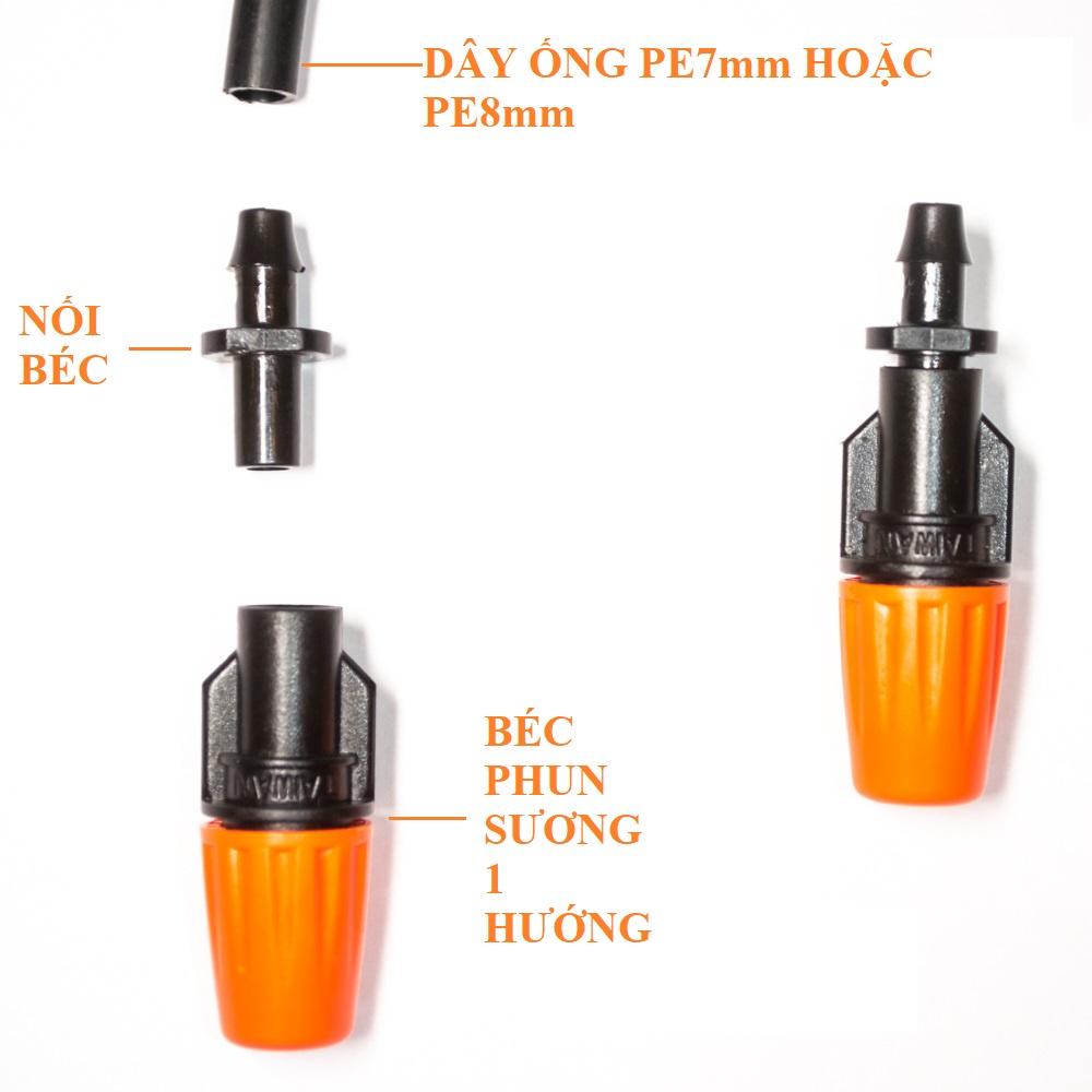 COMBO 20 cái - Đầu Nối Béc và Ống Mềm LDPE 7mm