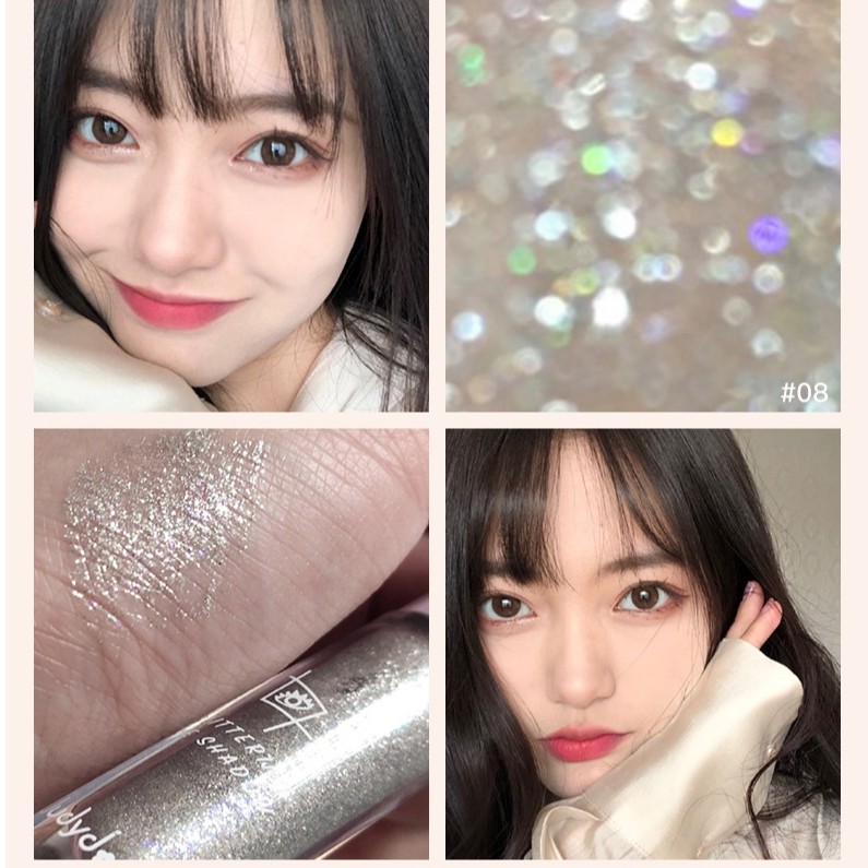 JUDYDOLL Nhũ mắt nước Liquid Eyeshadow Chống nước Lâu trôi Tự nhiên 2,5g