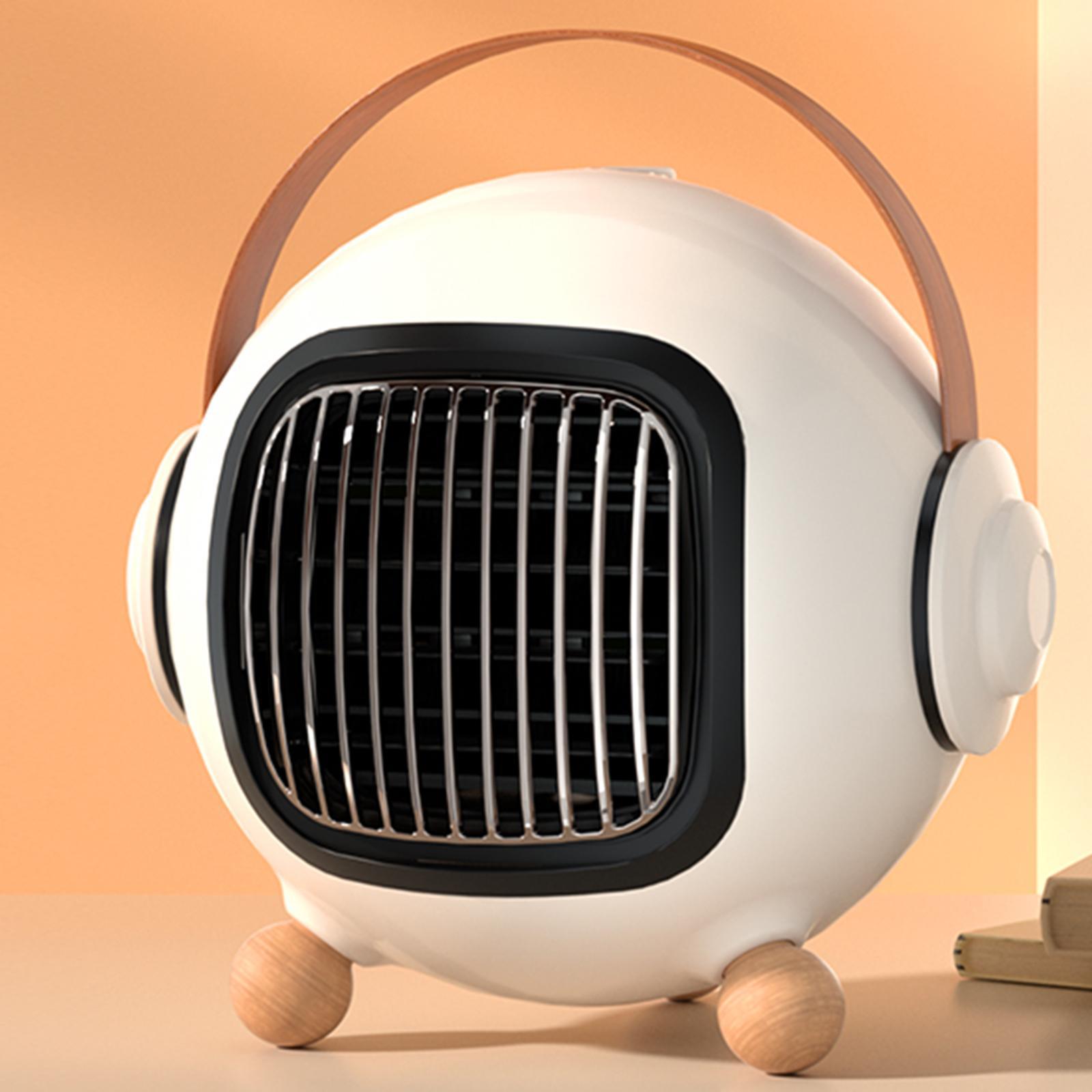 Electric Space Heater Remote Control Warm Air Blower for Living Room