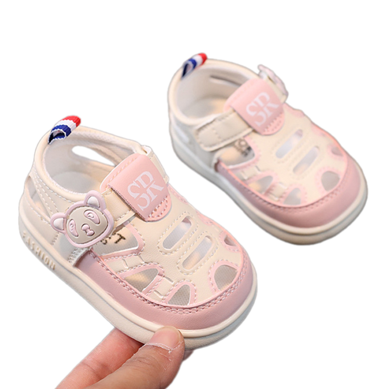 Giày Sandal quai hậu cho bé gái tập đi siêu nhẹ, chống trơn trượt – GSD9100
