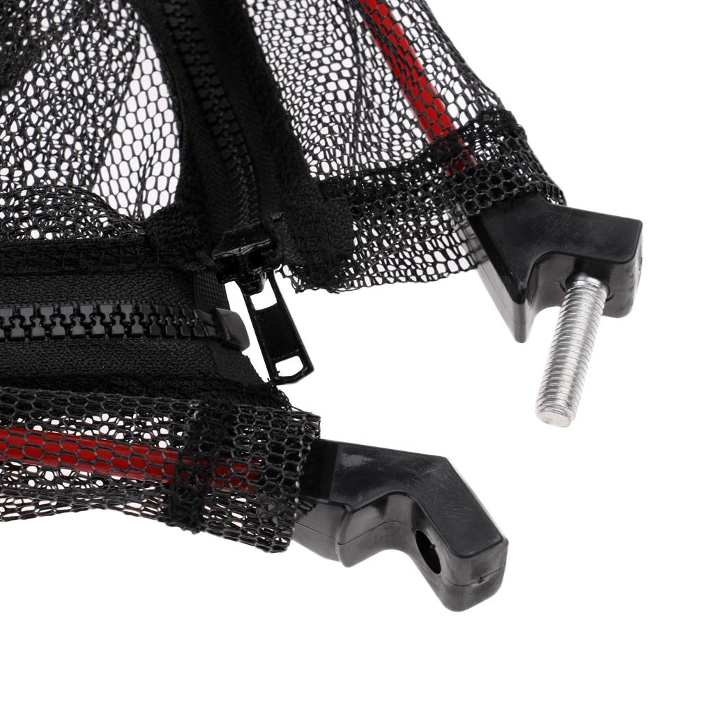 Resin Frame Foldable Nylon Shrimp Fish Net Carp Fishing Landing Net Head