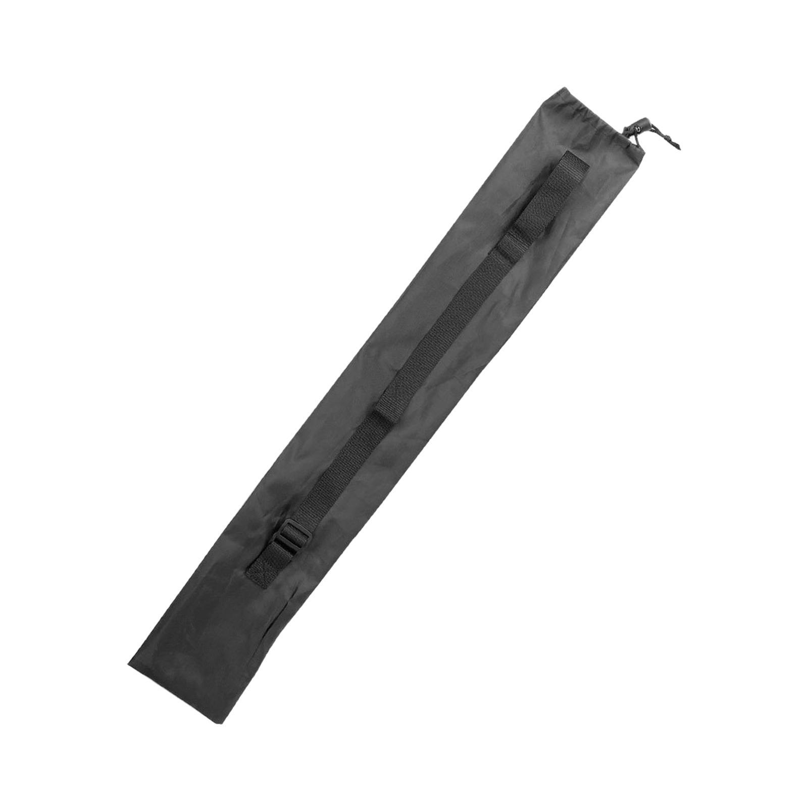 Portable Carrying Bag Storage Bag Pouch for Walking Sticks Trekking Hiking Poles, Black Color