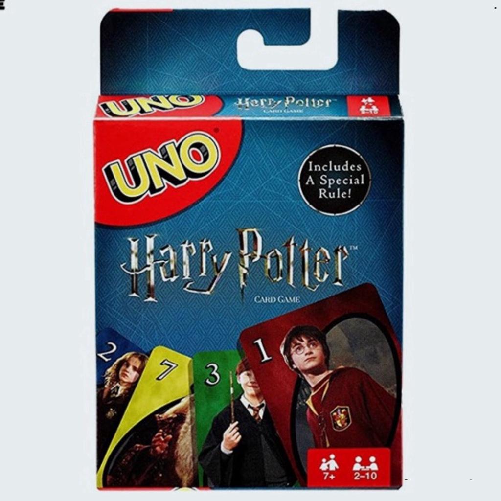 Bộ bài Uno họa tiết Phim Harry Potter độc đáo thú vị vui nhộn Cao Cấp Thẻ Cứng Bóng