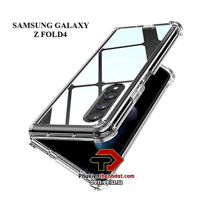 Ốp lưng cho SamSung Galaxy Z Fold4 trong suốt chống sốc