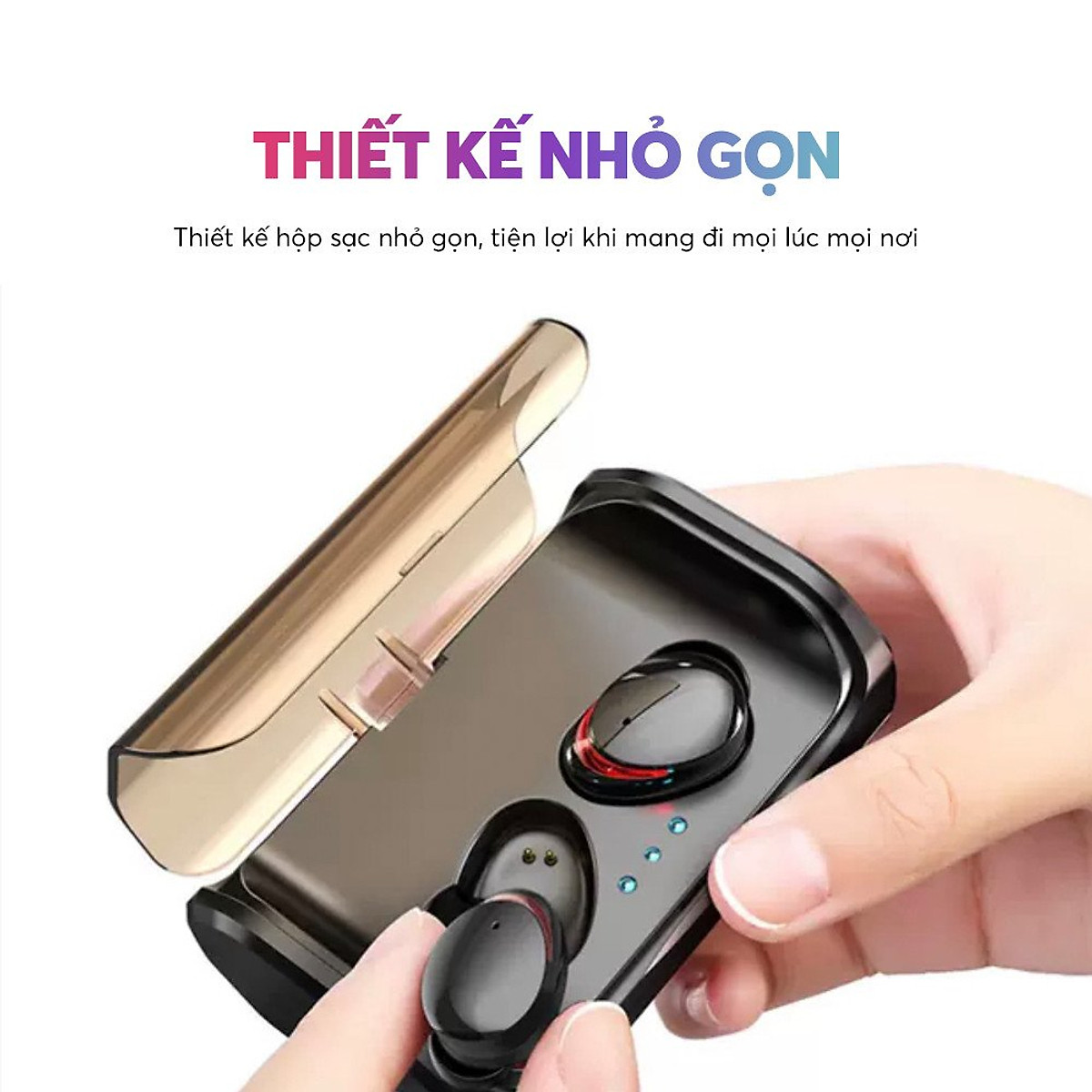 | Xuất Khẩu Mỹ, Nghe 200h | - Tai Nghe Bluetooth Không Dây Pin Sạc Dự Phòng 3000mah - The Deosd C3.2-X6S TD-D200S - Hàng Chính Hãng