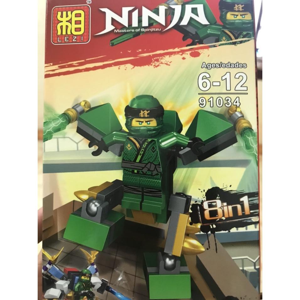 Lego cho bé đồ chơi lego xếp hình Ninja đồ chơi sáng tạo cho con