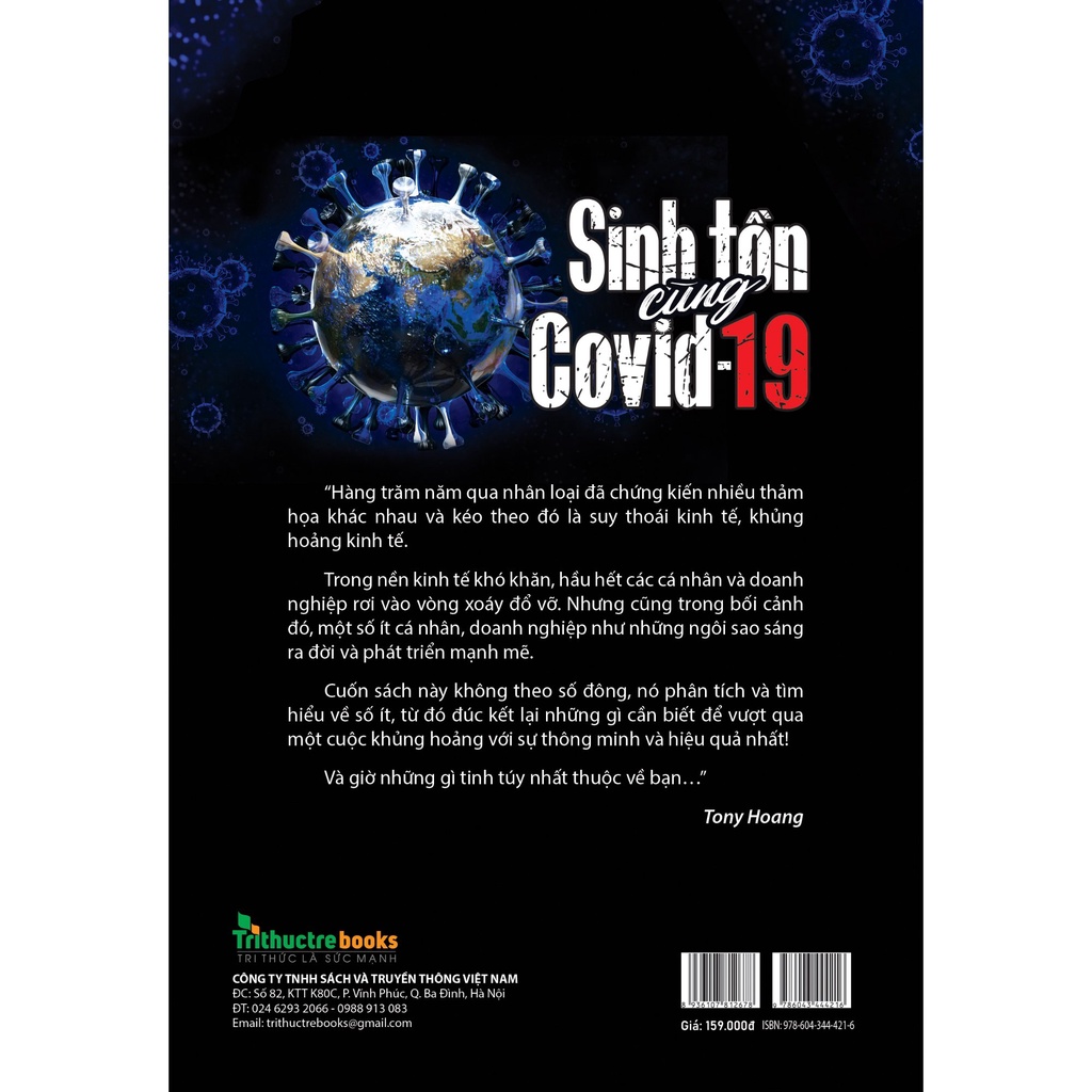 Sách Sinh tồn cùng Covid-19
