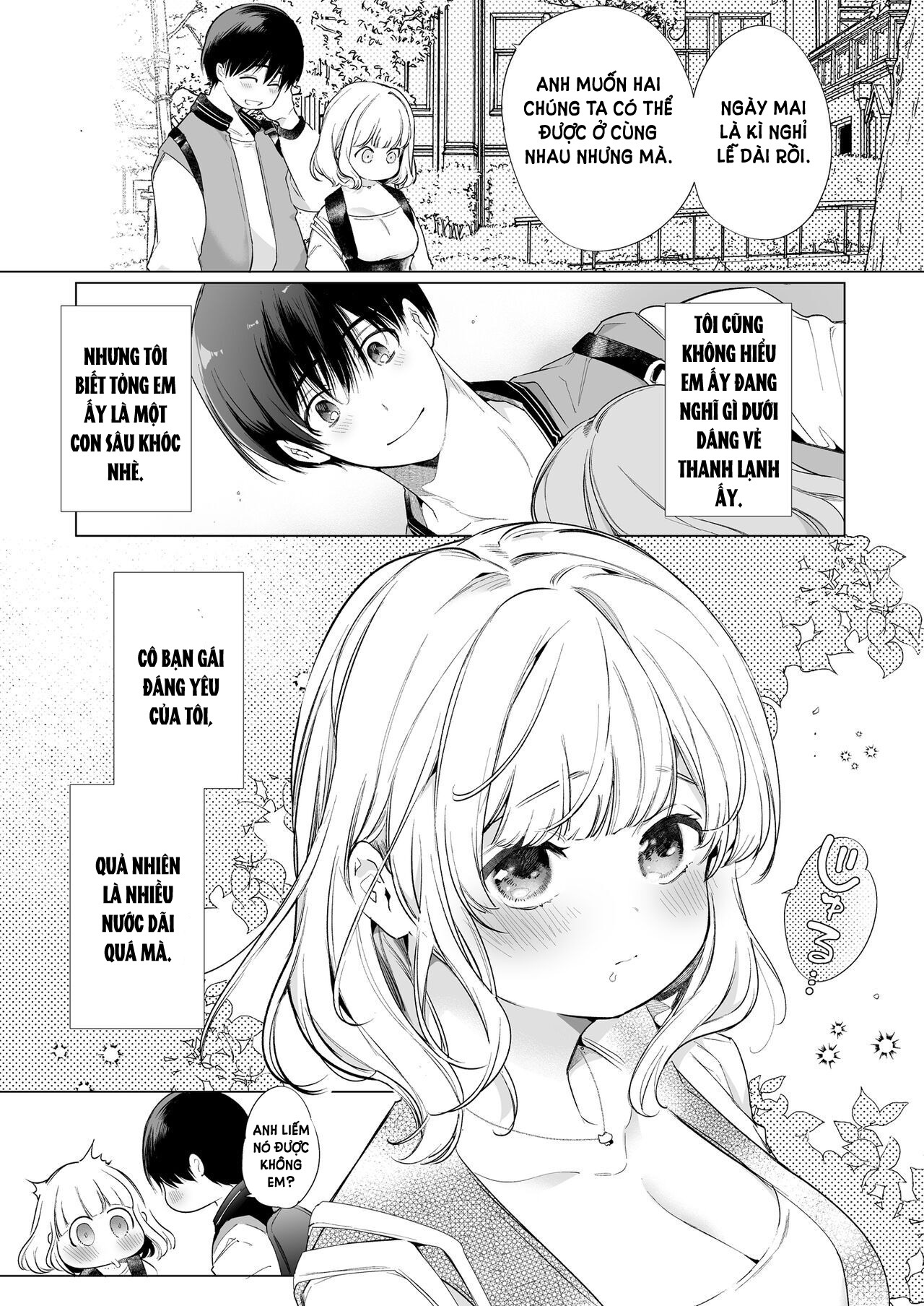 cô bạn gái nhiều nước dãi của tôi chapter 3.2 2